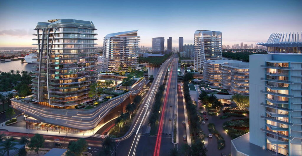 Plans Submitted for Four-Tower Expansion of Pier Sixty Waterfront Development in Fort Lauderdale