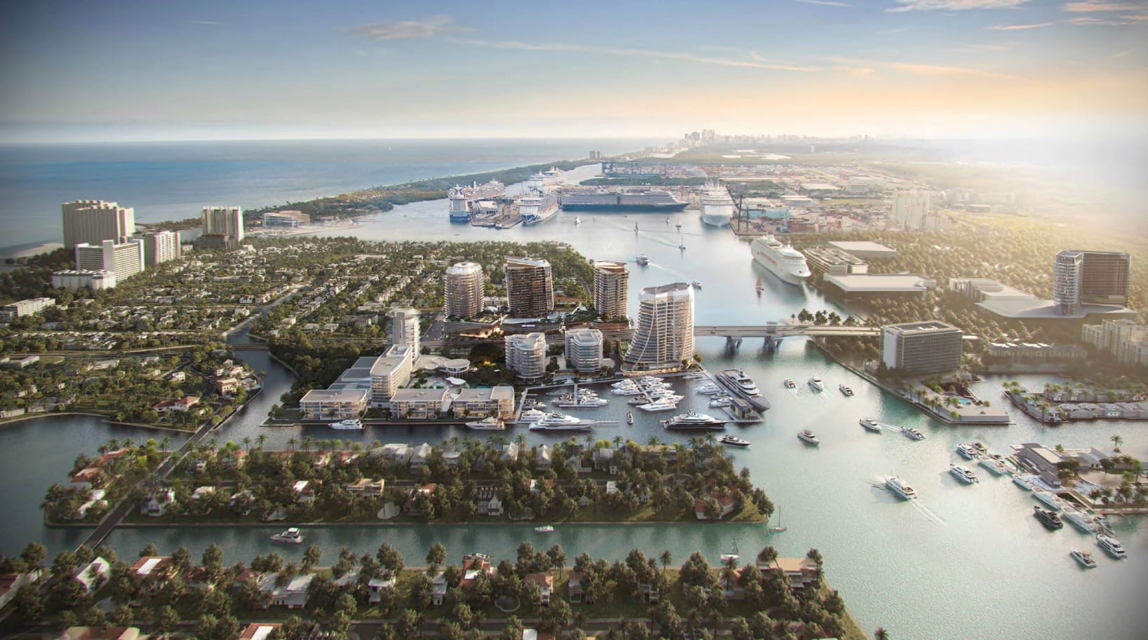 Plans Submitted for Four-Tower Expansion of Pier Sixty Waterfront Development in Fort Lauderdale