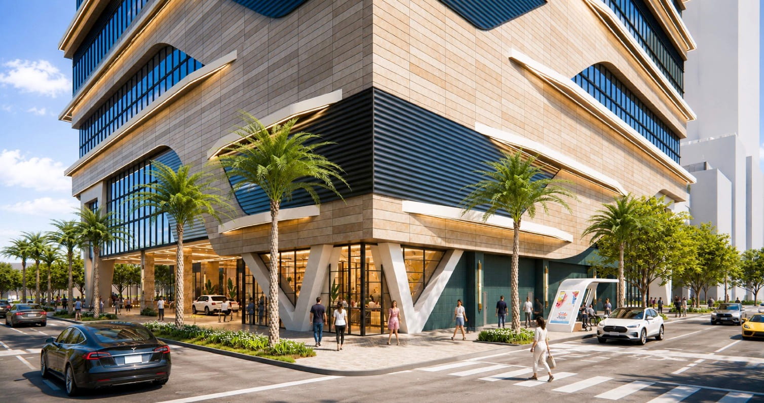 Stock Development Files Plans for Tampa's Tallest Skyscraper at 601 N Ashley Drive