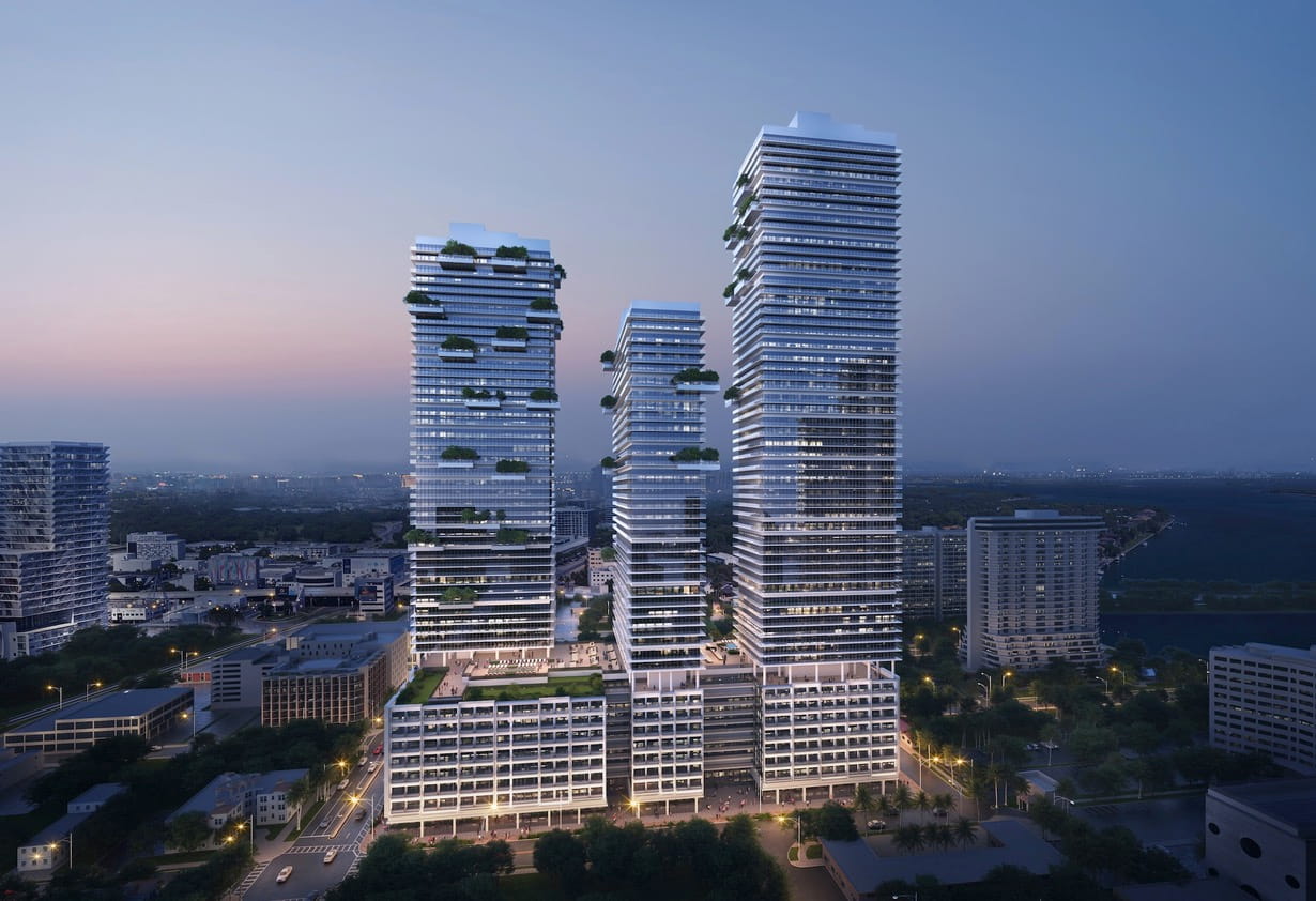 3333 Biscayne's recent renderings. The project is led by Beitel Group. Renderings/design may change without notice.