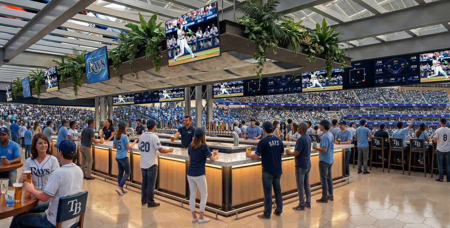 Proposed bar, among other amenities.