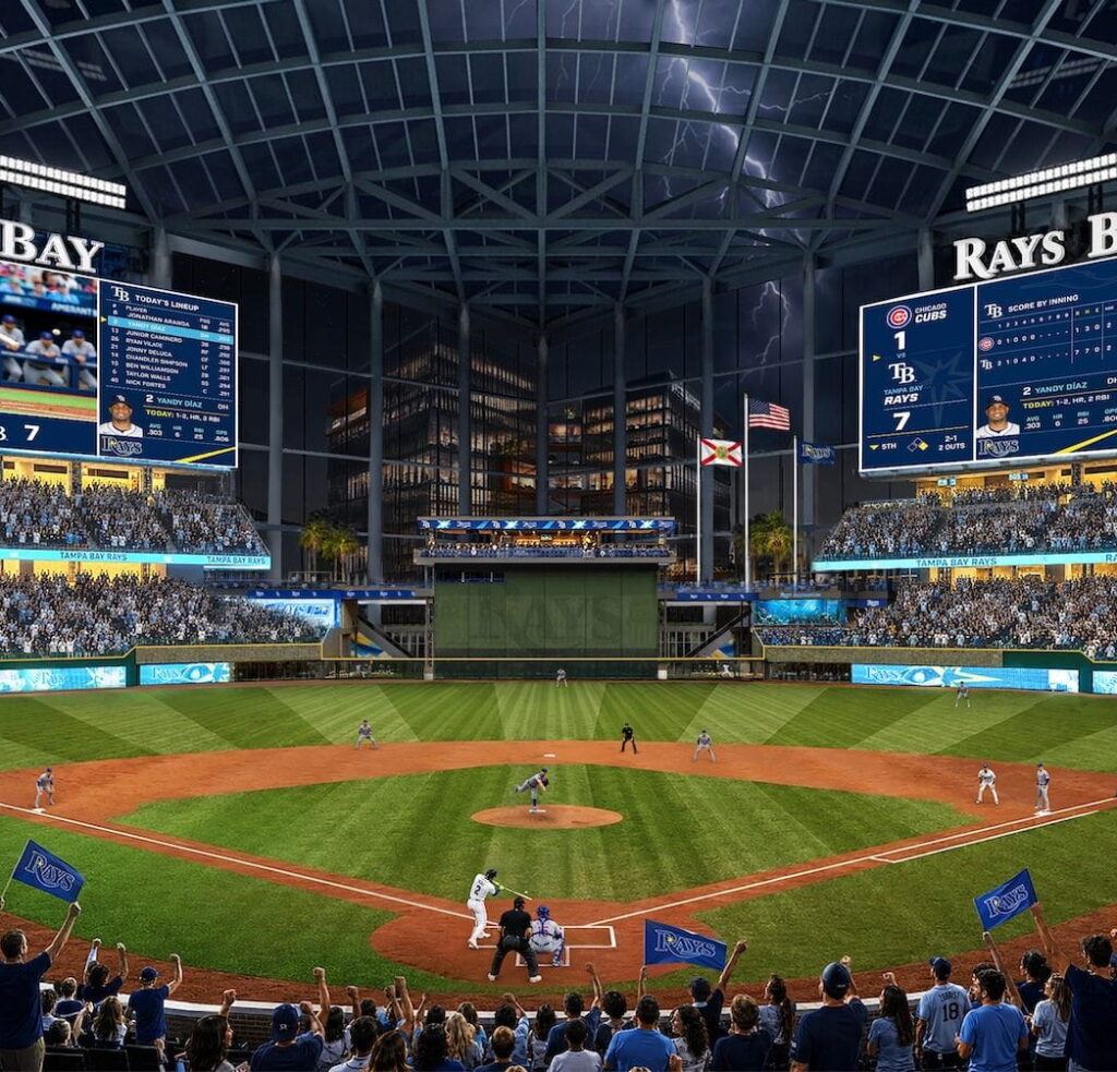 New Interior Renderings Offer First Look at the Rays’ $2.3 Billion Stadium Planned for Tampa