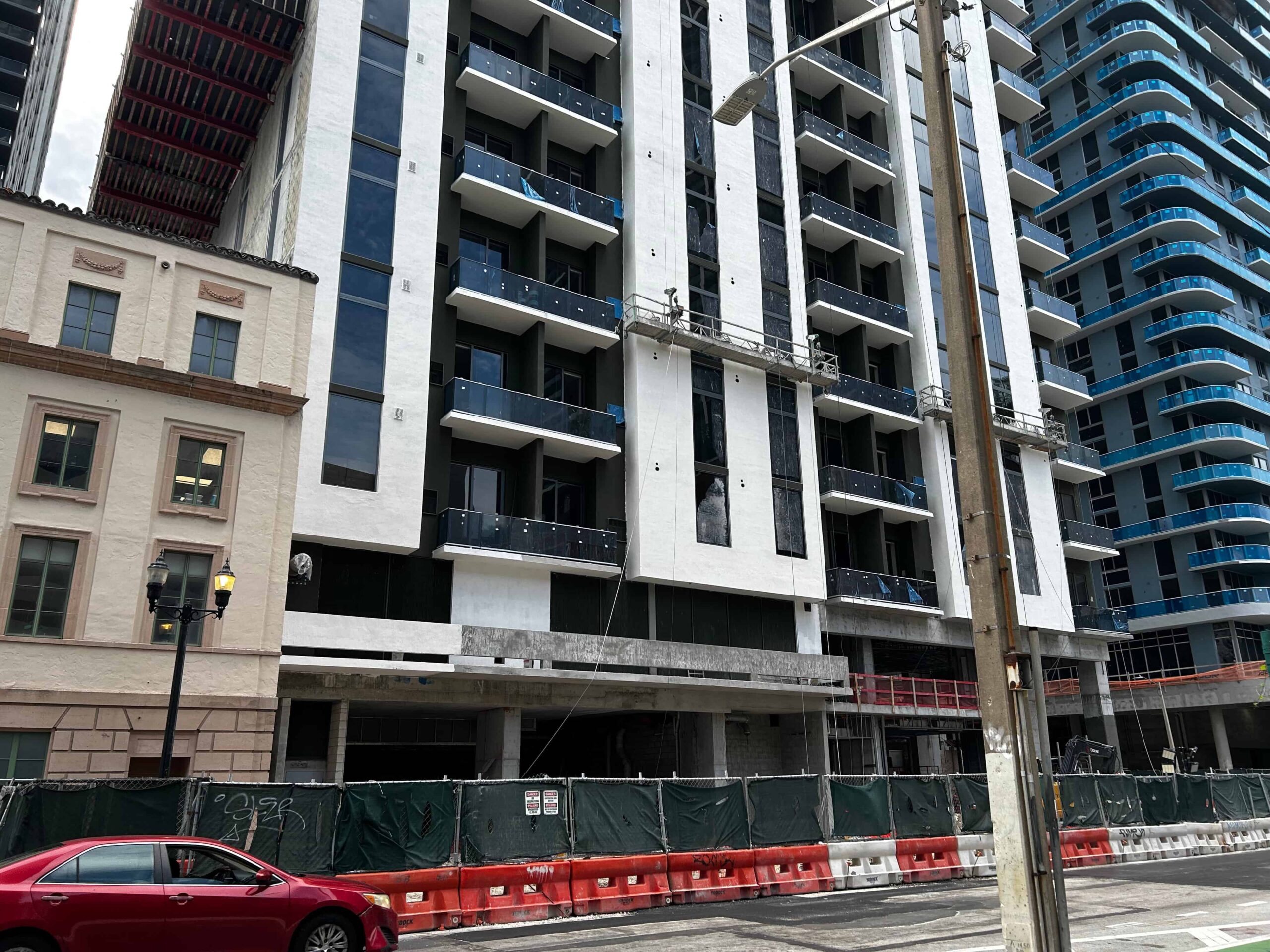 Floridian Development Explores Miami's Construction Canyon Along NE 6th Street