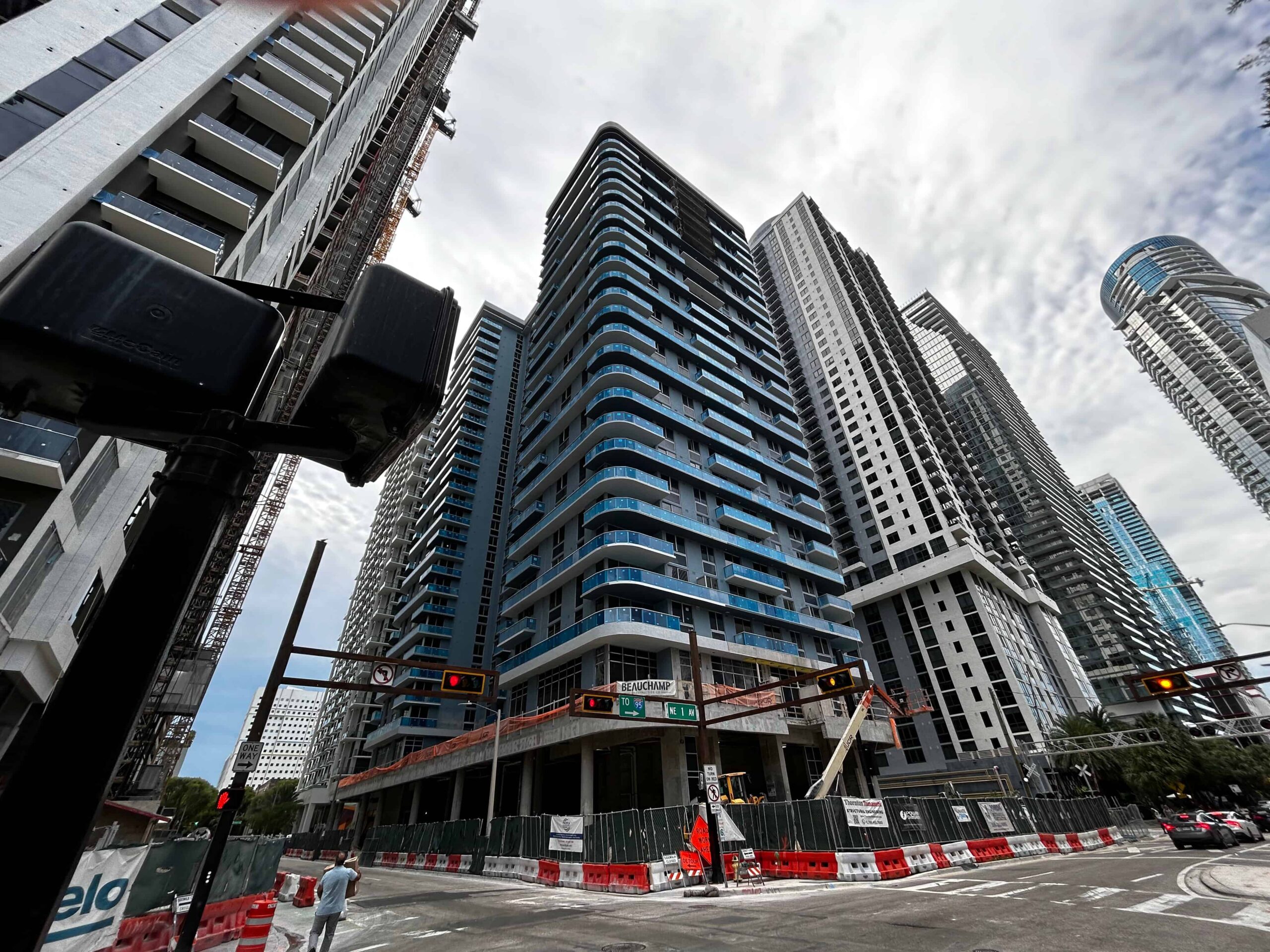 Floridian Development Explores Miami's Construction Canyon Along NE 6th Street
