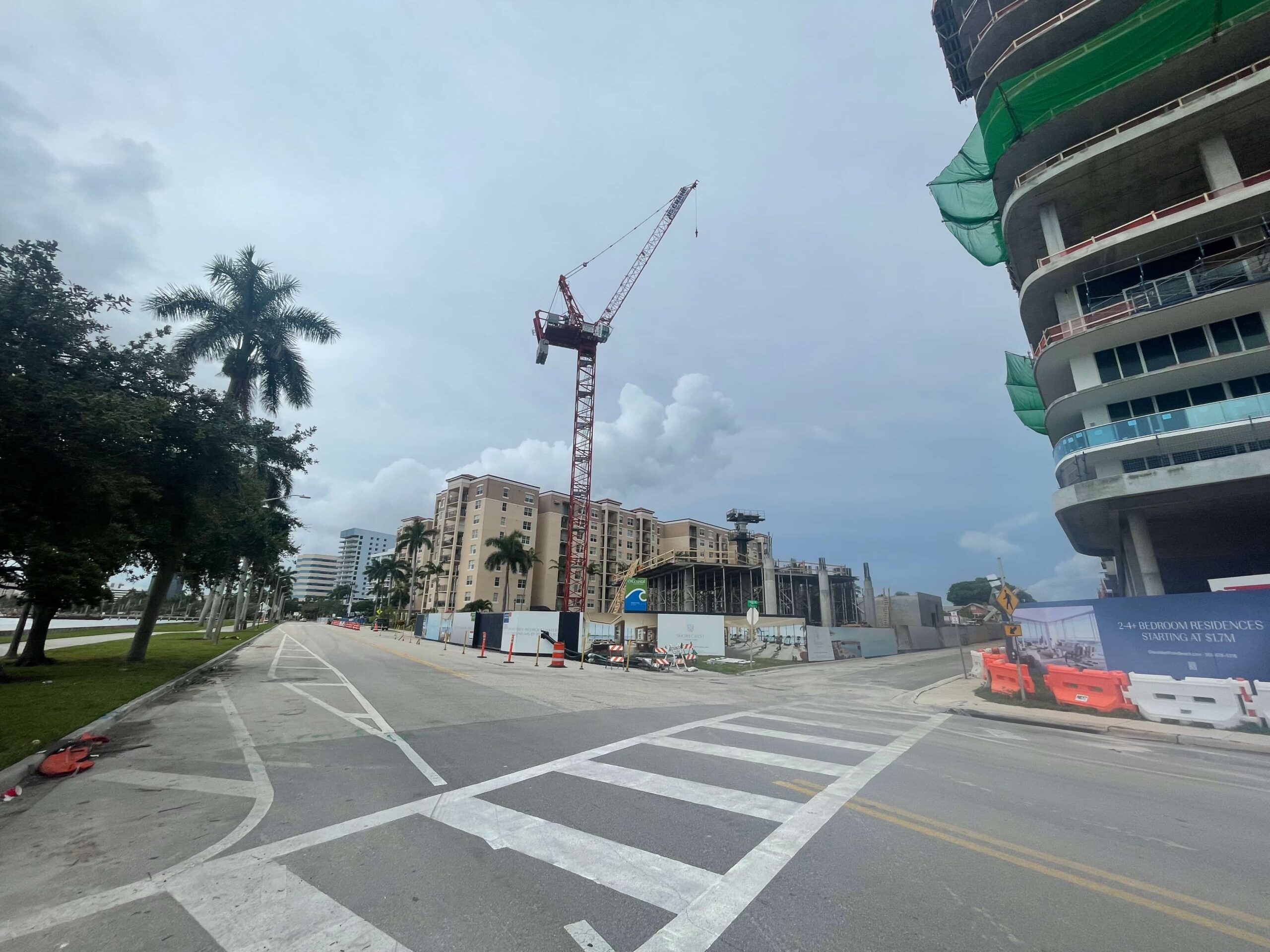 Vertical Construction Begins on 306-Foot Shorecrest Condo Tower in West Palm Beach