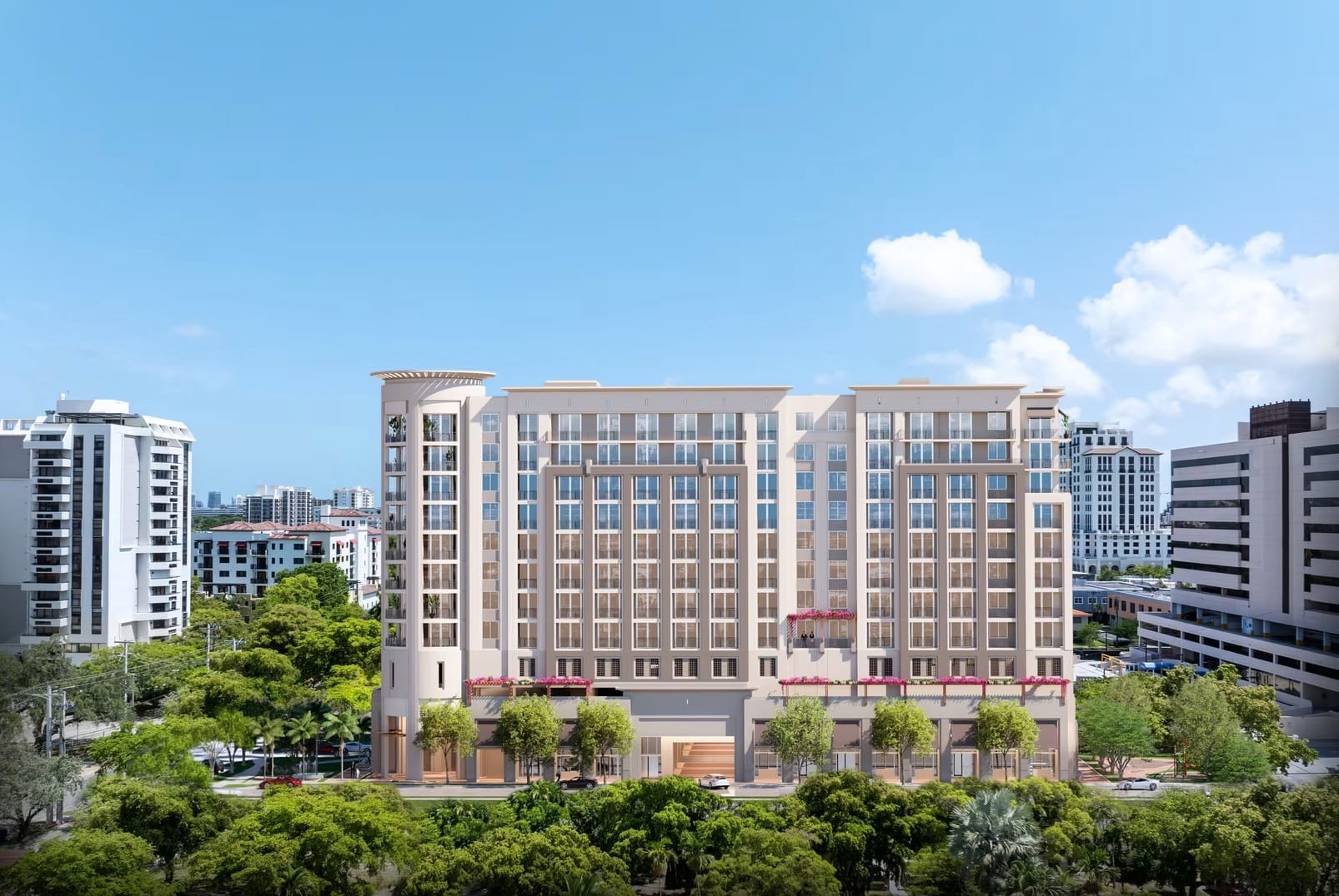 The Aurelian Begins Rising as 161-Unit Rental Project Takes Shape in Coral Gables