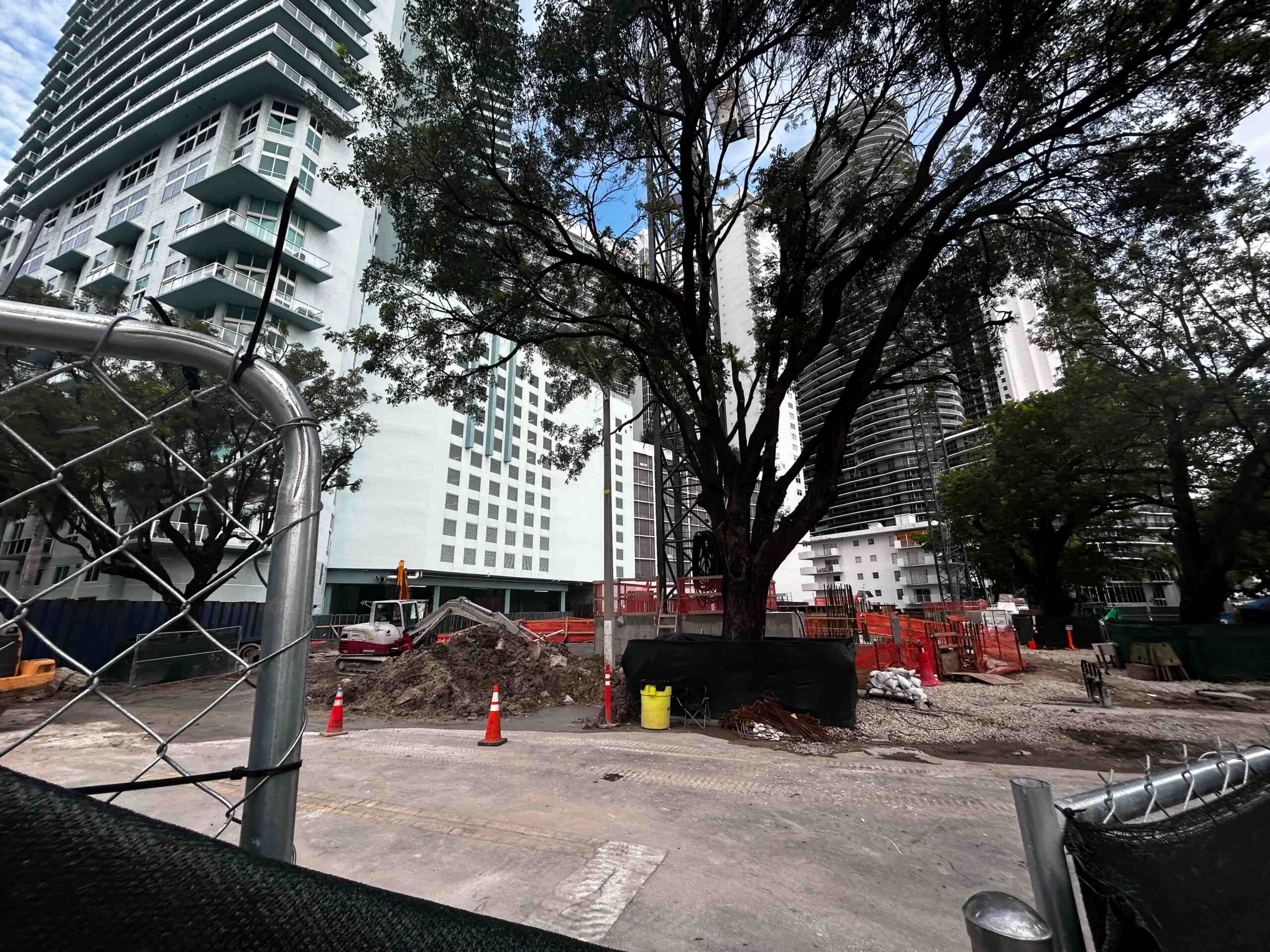 Edge House, Biscayne 18, and 1775 Biscayne Advance Through Foundation Work, Bringing 2,330 Units