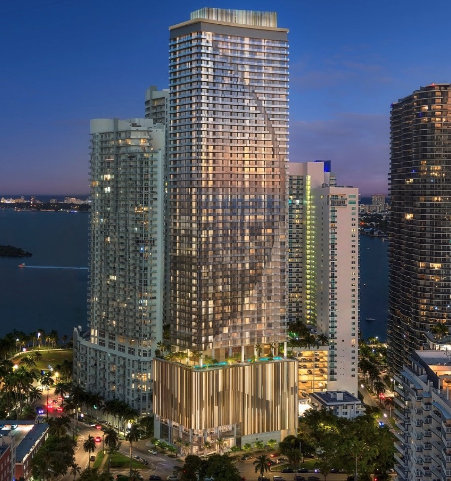 Edge House, Biscayne 18, and 1775 Biscayne Advance Through Foundation Work, Bringing 2,330 Units