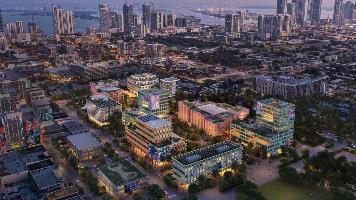 Rendering of Carnegie Mellon Miami, backed by Ken Griffin.