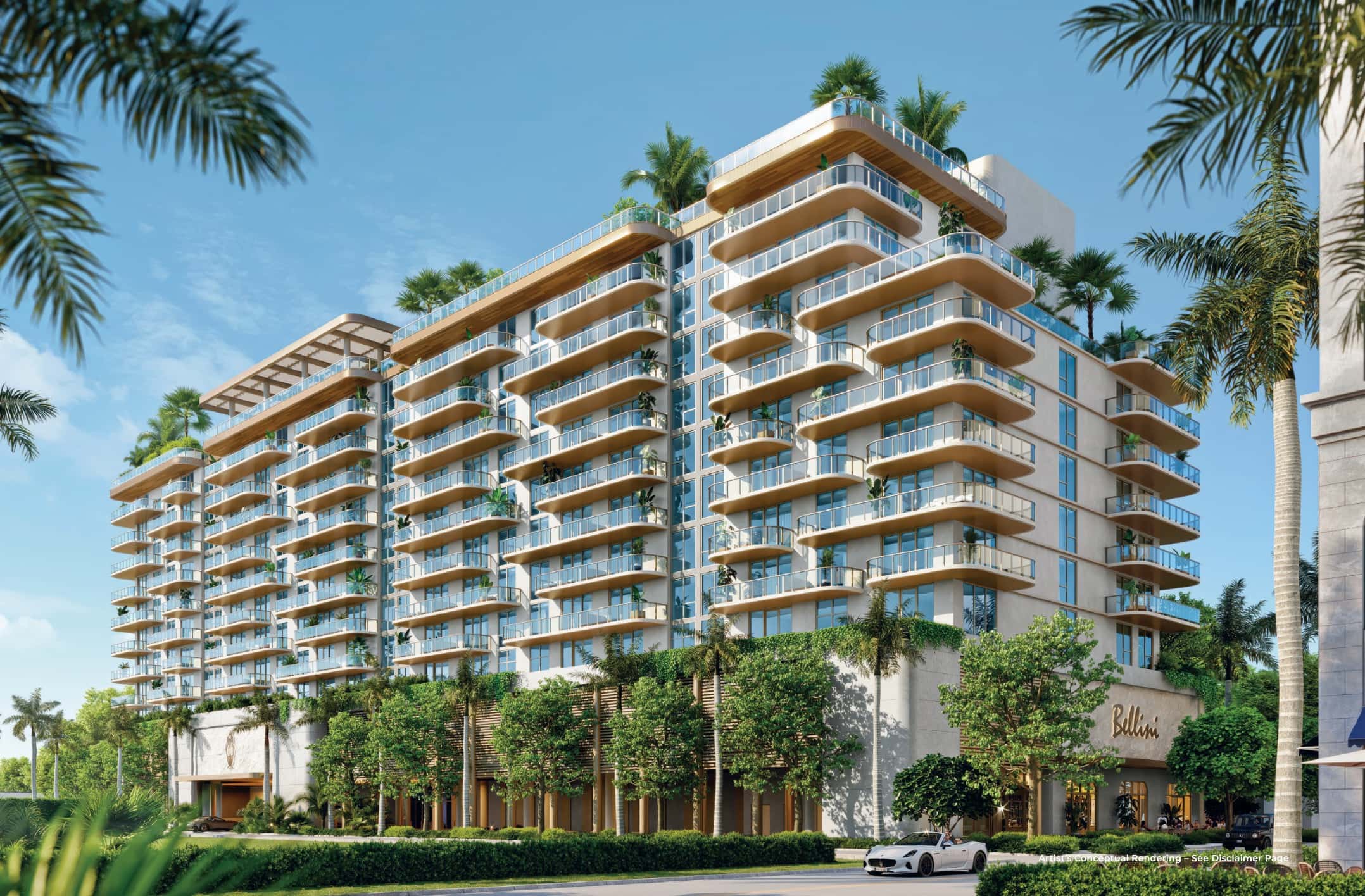 Mr. C Residences Boca Raton by Wexford REI and Key International, designed by Arquitectonica. Located at 41 Southeast 4th Street.