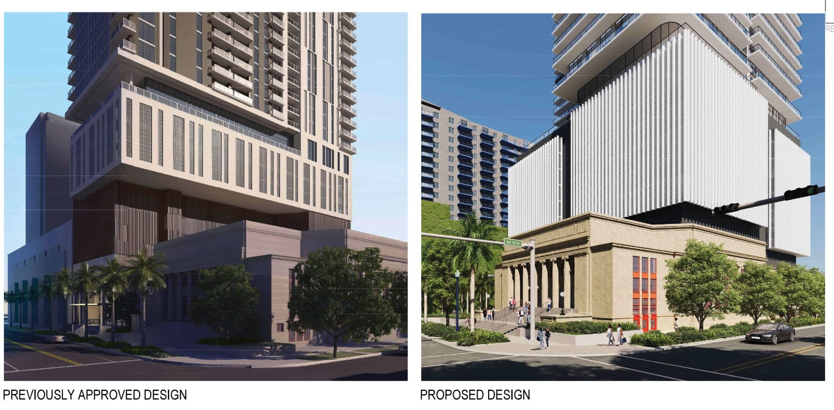 Developer Revives Plans for Tower Atop a Historic Edgewater Church at 1836 Biscayne Boulevard