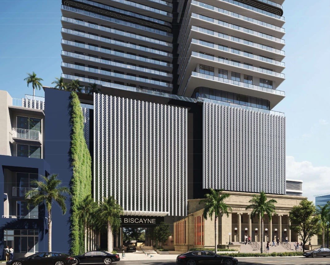 Developer Revives Plans for Tower Atop a Historic Edgewater Church at 1836 Biscayne Boulevard