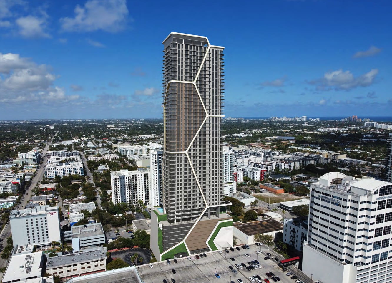 56-Story Tower Proposed at 115 NE 2nd Street Would Be Fort Lauderdale’s Tallest